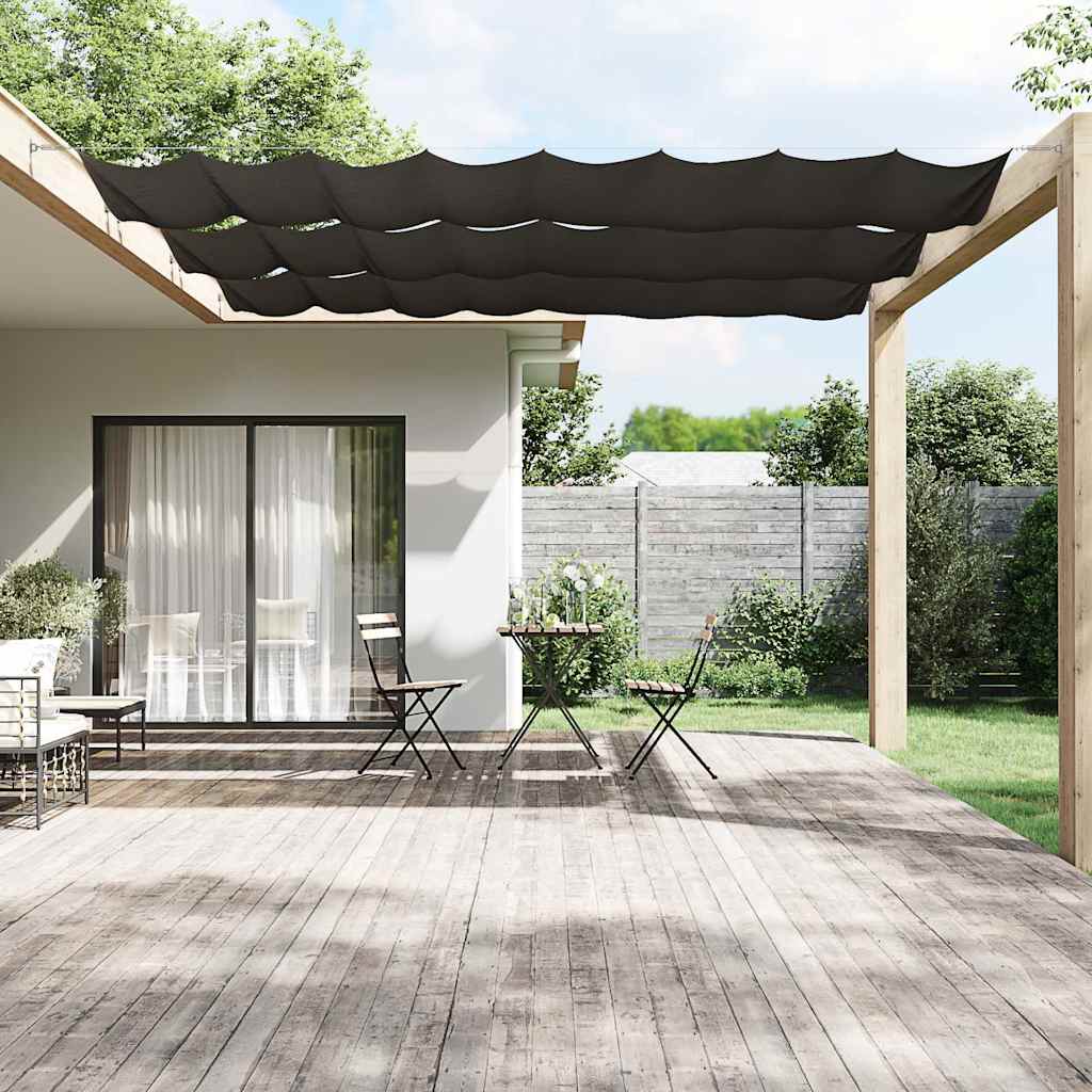 Okomita tenda antracit 100 x 1000 cm od tkanine Oxford