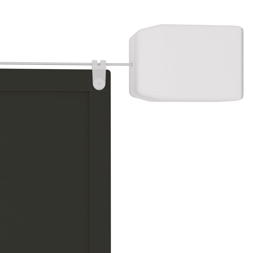 Okomita tenda antracit 140 x 270 cm od tkanine Oxford
