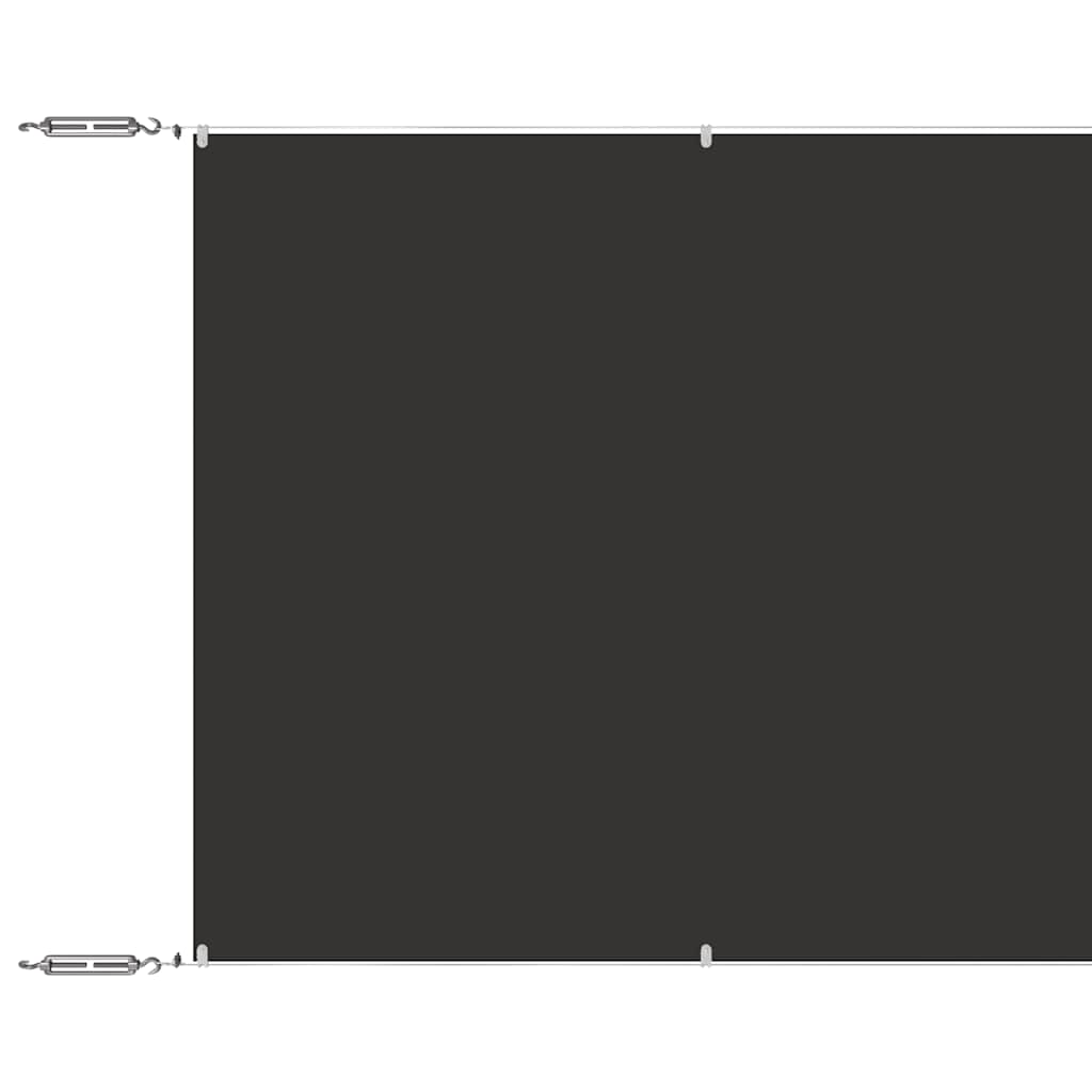Okomita tenda antracit 180 x 1000 cm od tkanine Oxford