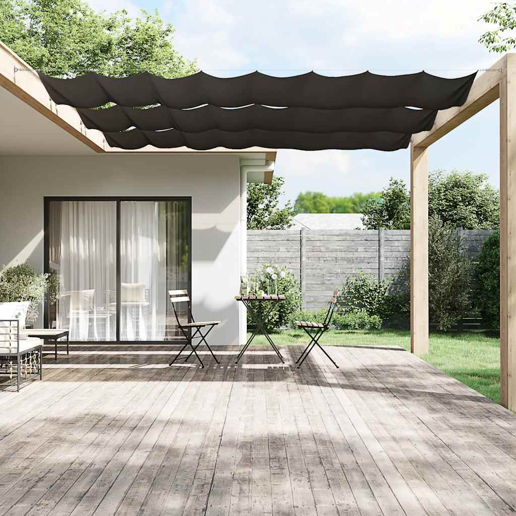 Okomita tenda antracit 180 x 1200 cm od tkanine Oxford
