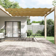 Okomita tenda bež 140 x 1200 cm od tkanine Oxford