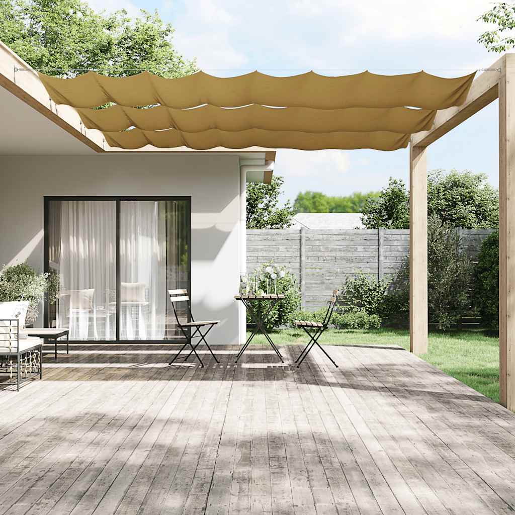 Okomita tenda bež 140 x 1200 cm od tkanine Oxford