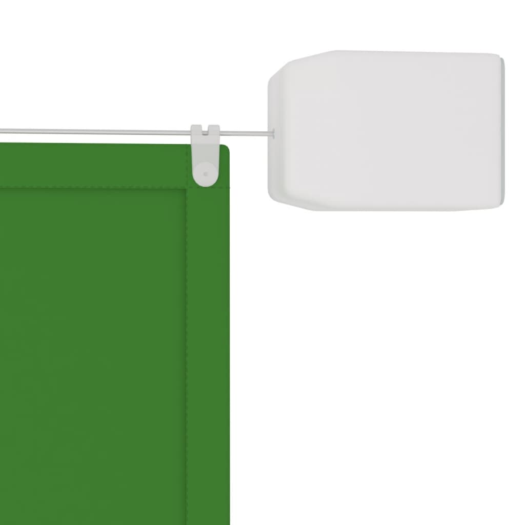 Okomita tenda svjetlozelena 140 x 420 cm od tkanine Oxford