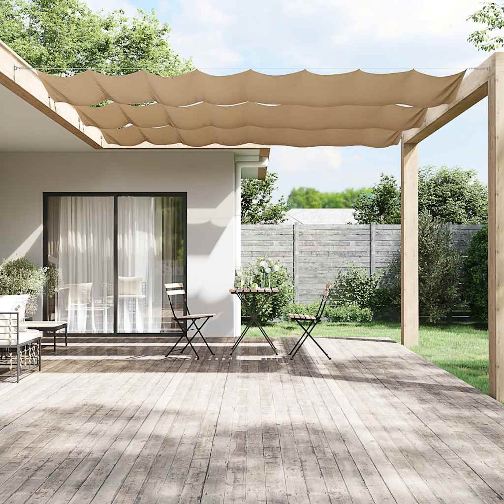 Okomita tenda smeđe-siva 140 x 800 cm od tkanine Oxford