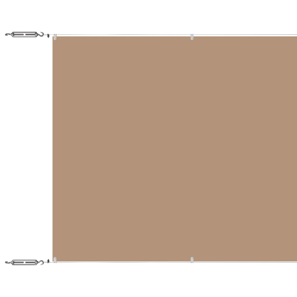 Okomita tenda smeđe-siva 180 x 1000 cm od tkanine Oxford
