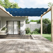 Okomita tenda plava 140 x 420 cm od tkanine Oxford