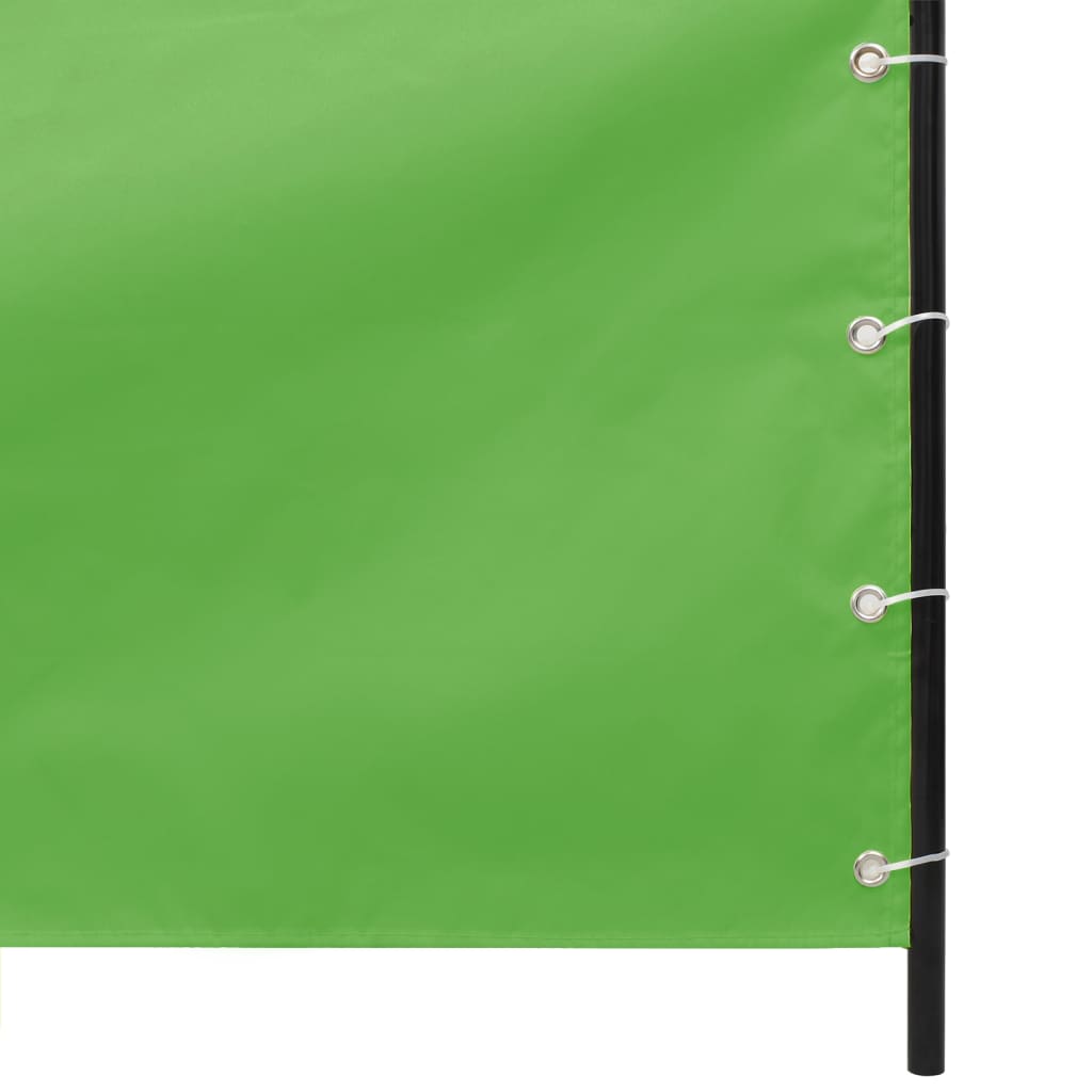 Balkonski zastor svjetlozeleni 140 x 240 cm od tkanine Oxford