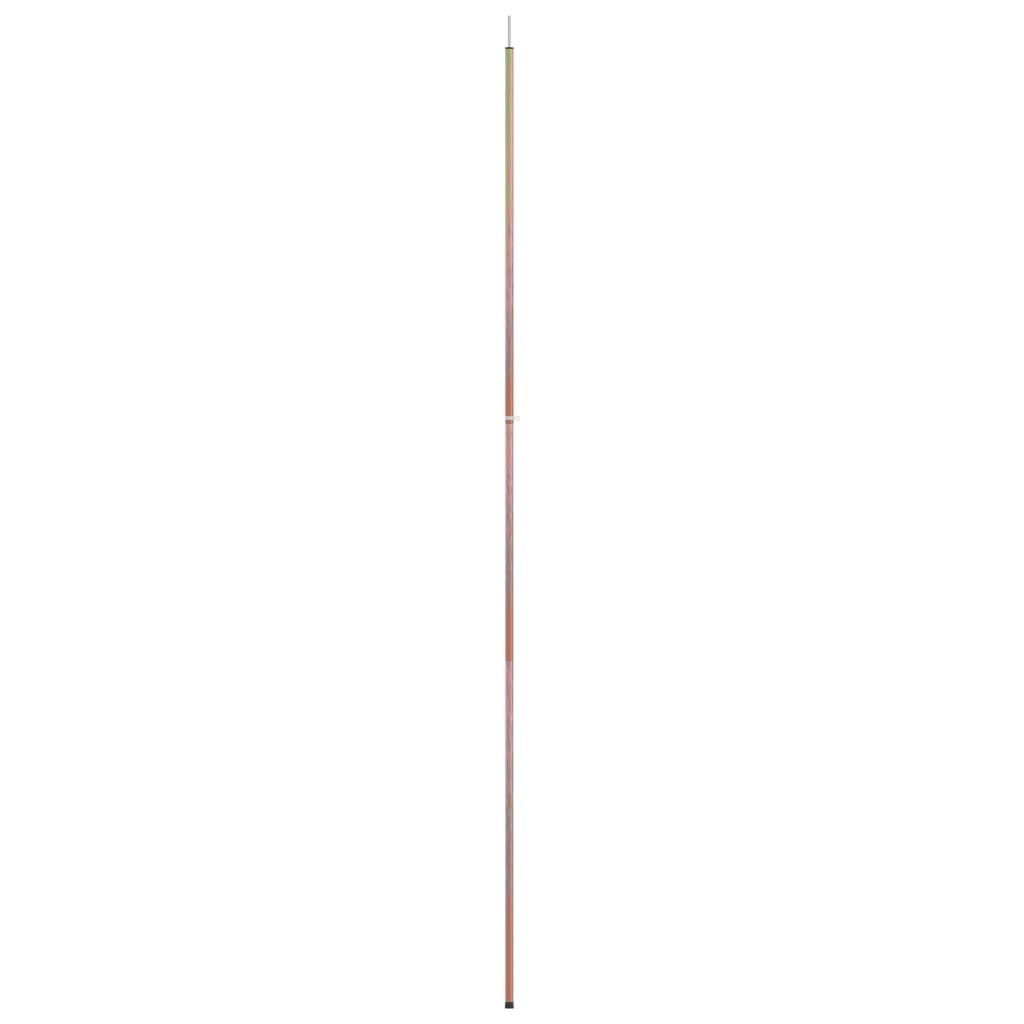 Teleskopska šipka za šator duljine 170 - 255 cm pocinčani čelik