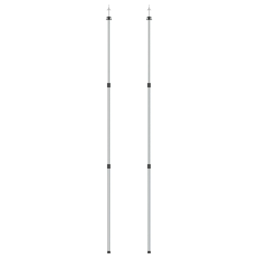 Teleskopske šipke za ceradu duljine 102 – 260 cm 2 kom aluminij