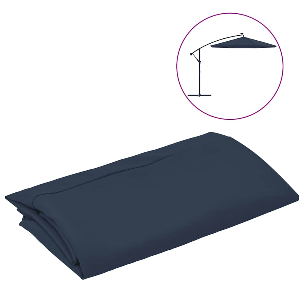 Zamjenska tkanina za konzolni suncobran 300 cm plava