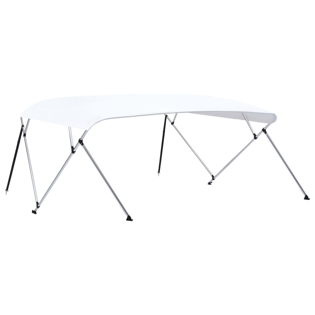 Tenda bimini s 4 luka bijela 243 x (230 - 244) x 137 cm