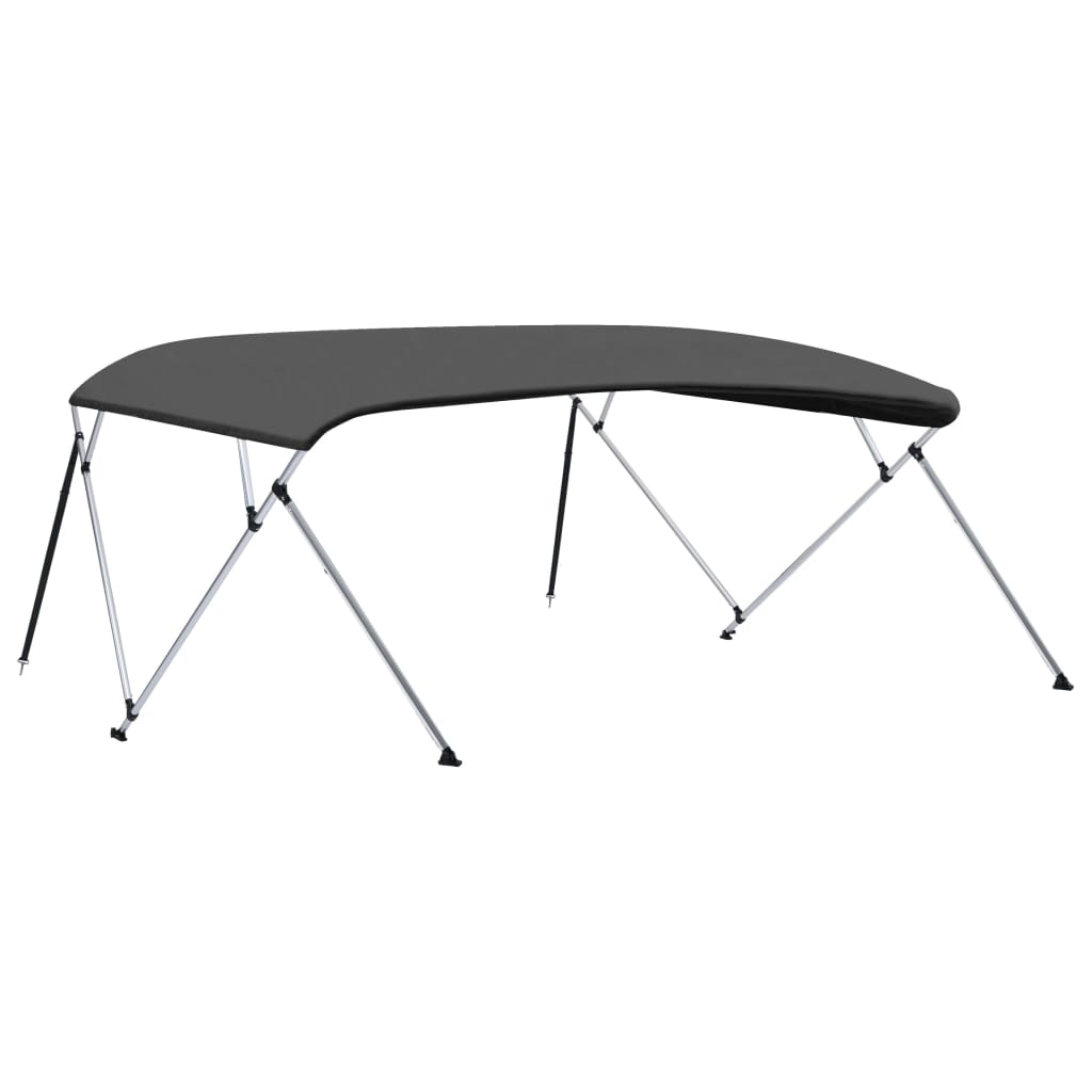 Tenda bimini s 4 luka antracit 243 x (230 - 244) x 137 cm