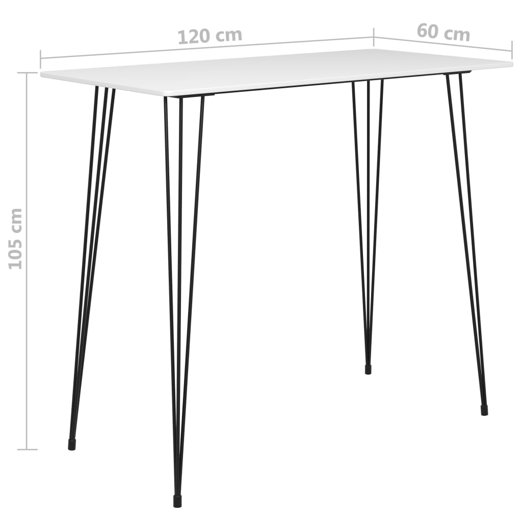 7-dijelni barski set bijeli