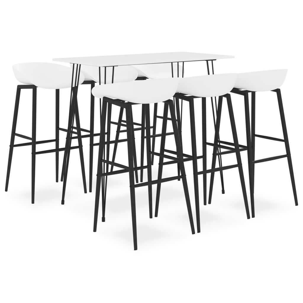7-dijelni barski set bijeli