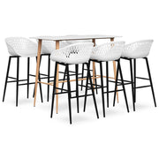 7-dijelni barski set bijeli