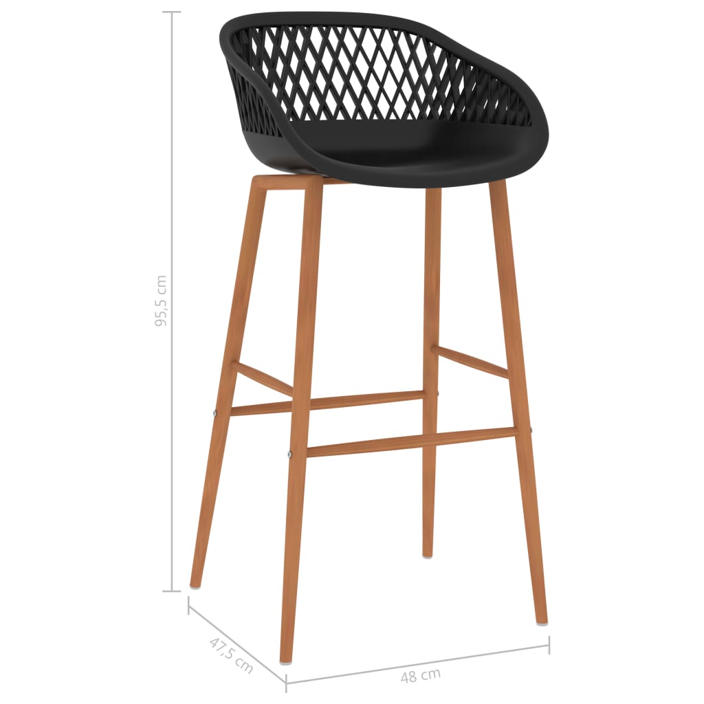 5-dijelni barski set crni
