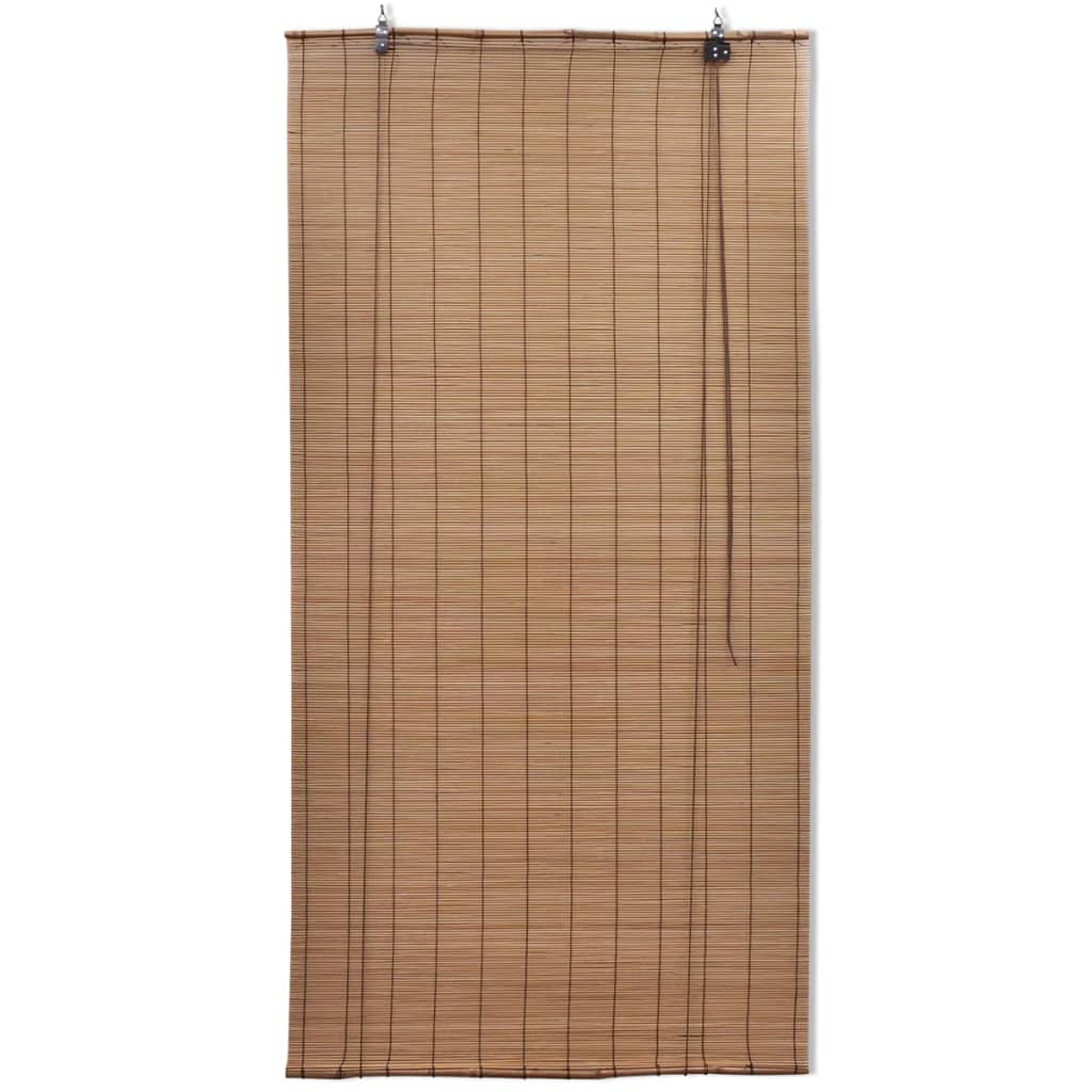 Rolete od bambusa 2 kom 80 x 160 cm smeđe