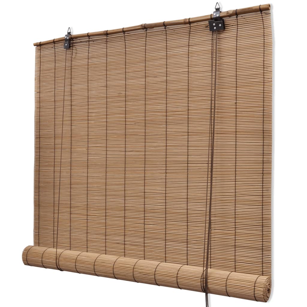 Rolete od bambusa 2 kom 80 x 160 cm smeđe