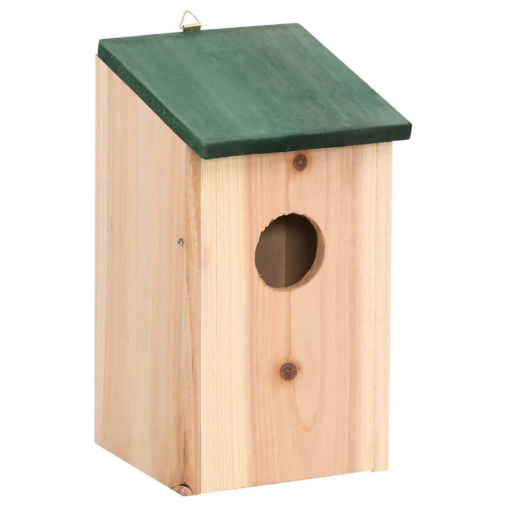 Kućice za ptice 10 kom od masivne jelovine 12 x 12 x 22 cm