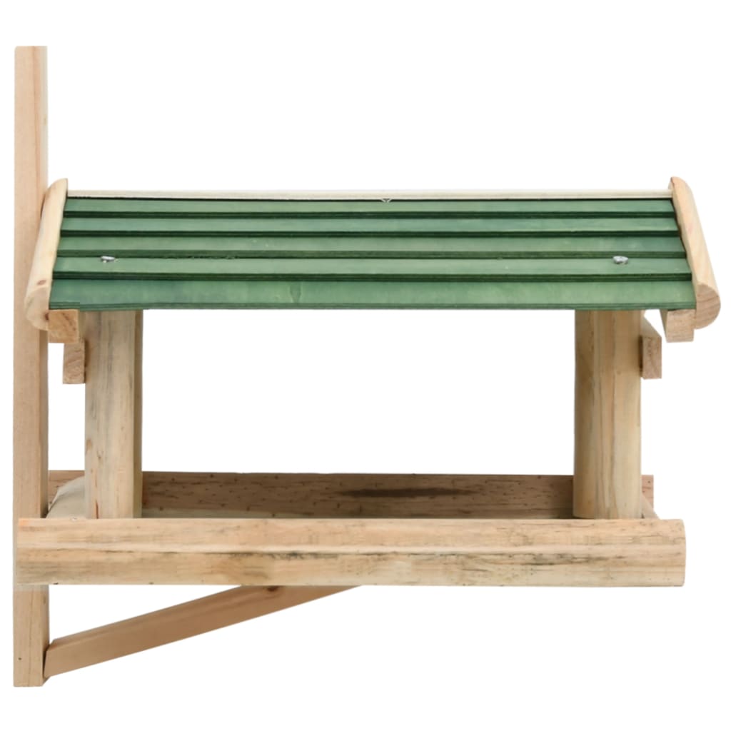 Hranilica za ptice od masivnog drva 35 x 29,5 x 21 cm