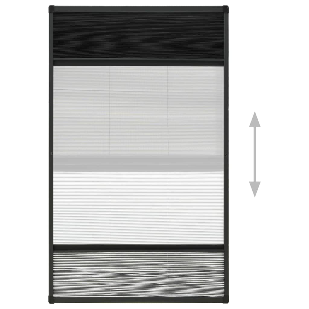Zaslon protiv insekata za prozore aluminijski 80 x 160 cm