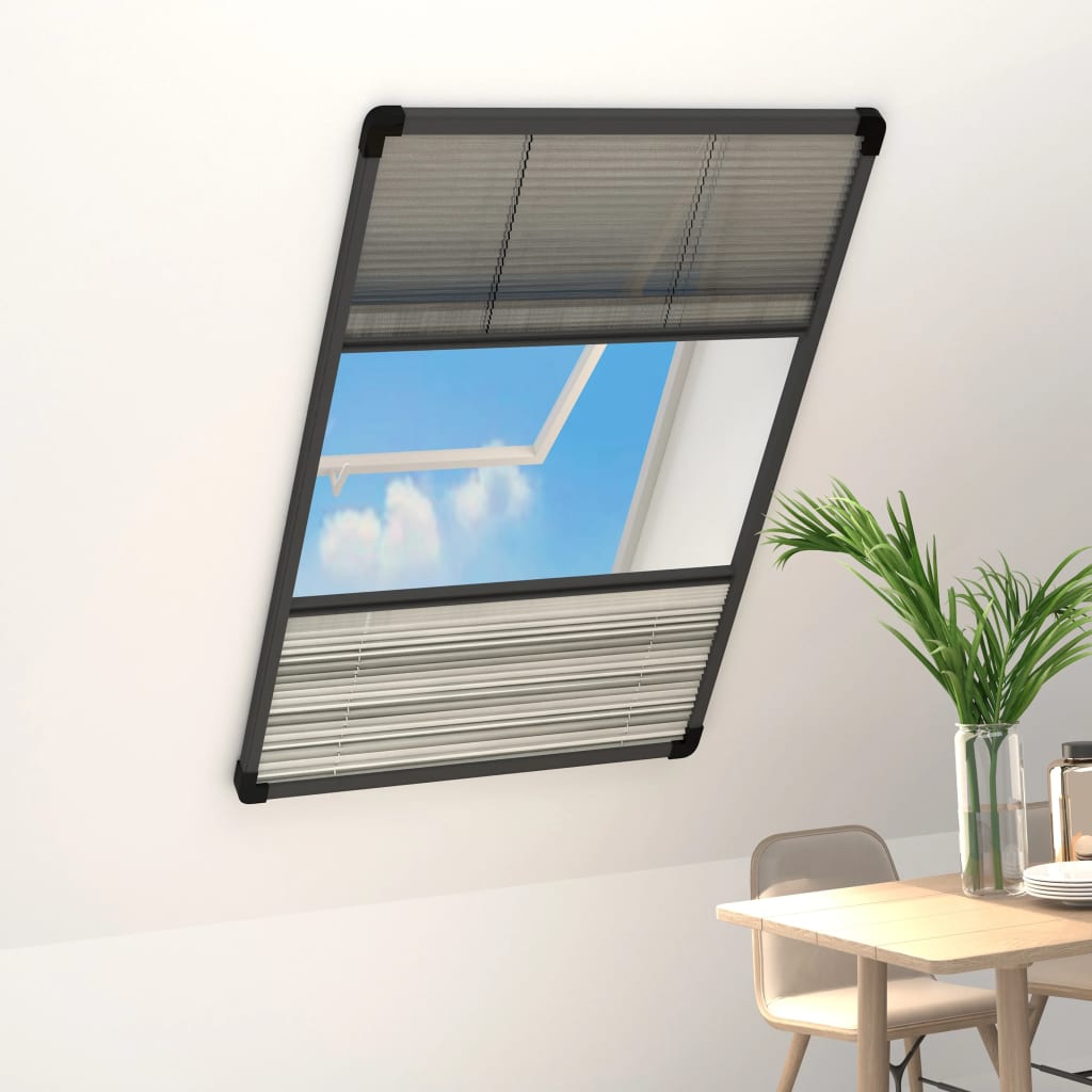 Zaslon protiv insekata za prozore aluminijski 80 x 160 cm