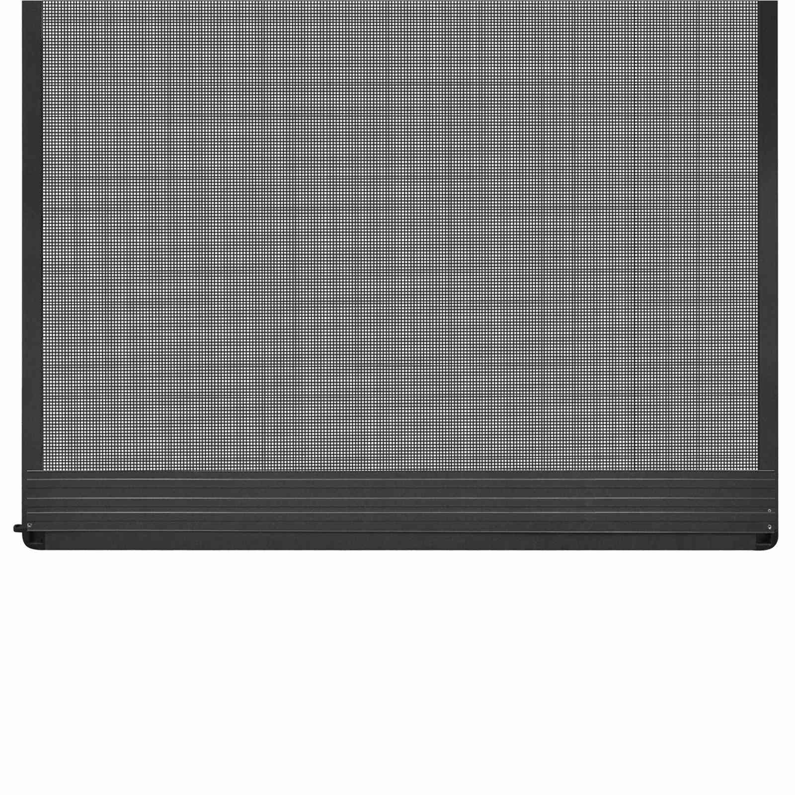 Zaslon za insekte s čepom Antracit i crna 100 x 215 cm