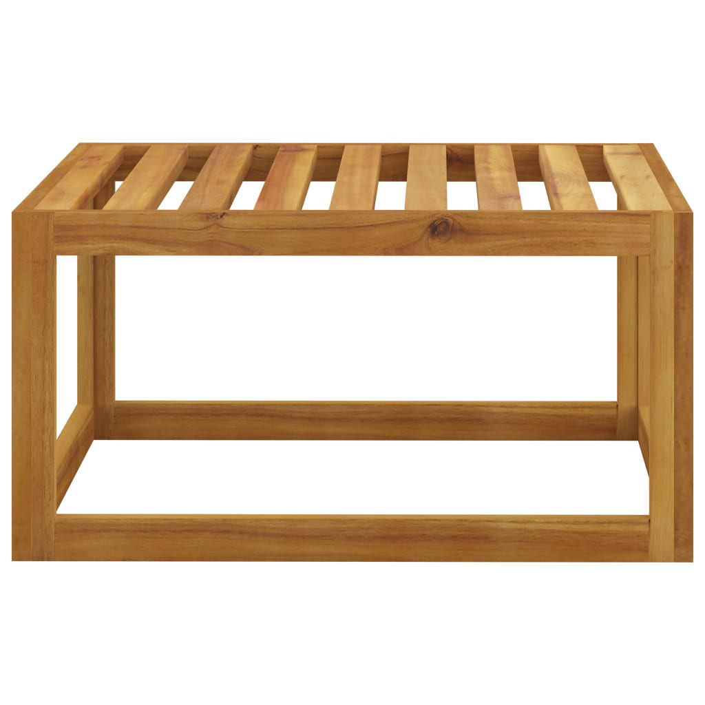 6-dijelna vrtna garnitura od masivnog drva bagrema s jastucima