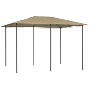 Sjenica 3 x 4 x 2,6 m smeđe-siva 160 g/m²