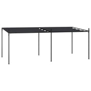 Sjenica s pomičnim krovom 600 x 300 x 233 cm antracit
