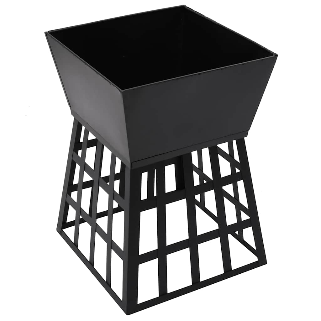 2-u-1 posuda za vatru i roštilj 34 x 34 x 48 cm čelična