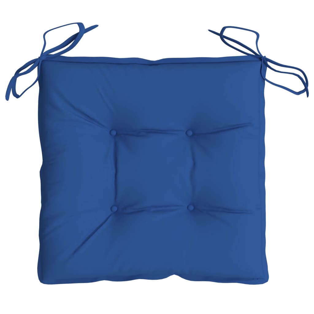 Jastuci za stolice 4 kom plavi 40 x 40 x 7 cm od tkanine Oxford