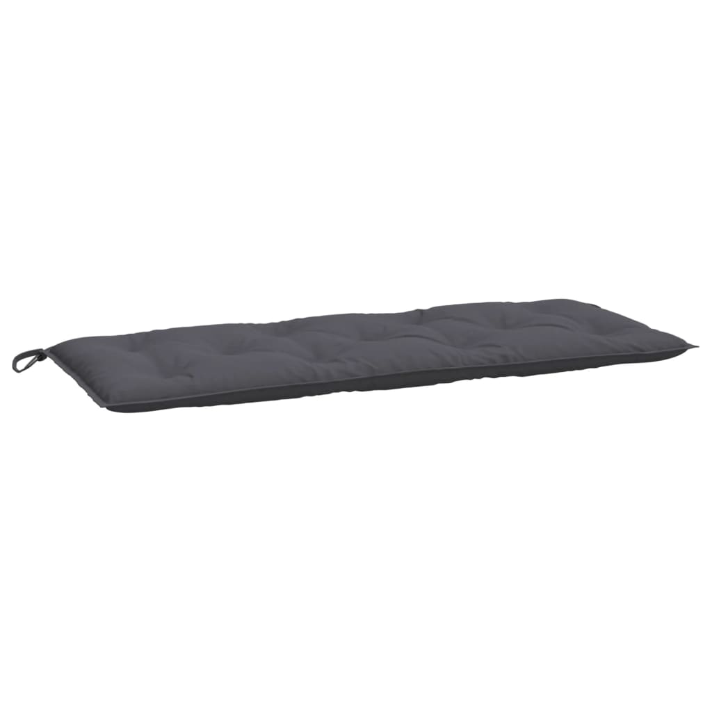Jastuk za vrtnu klupu antracit 120 x 50 x 7 cm tkanina Oxford