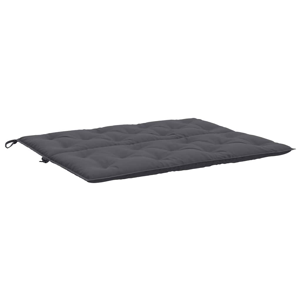 Jastuk za vrtnu klupu antracit 120x(50+50)x7 cm tkanina Oxford