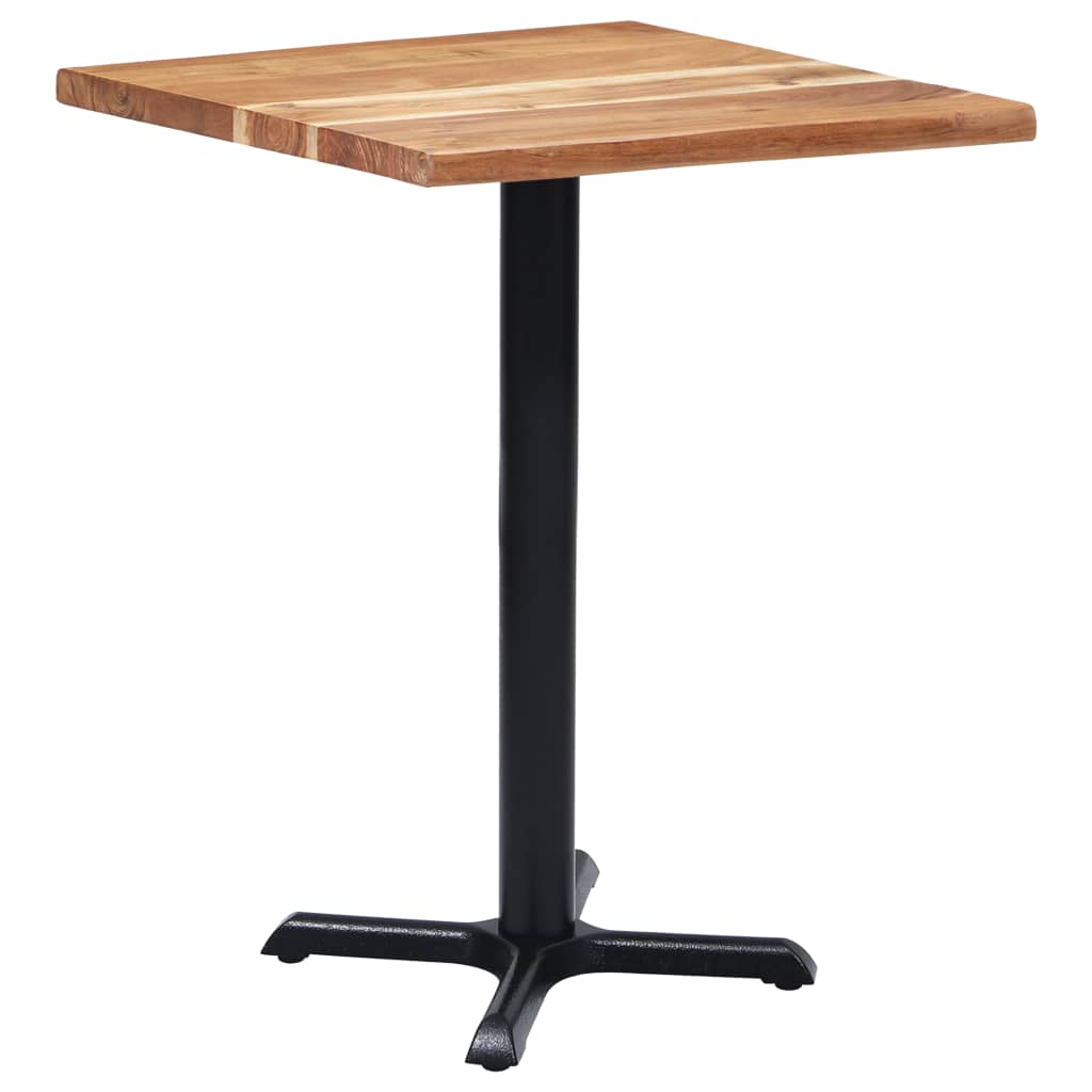 Noga za bistro stol crna 56x56x72 cm od lijevanog željeza