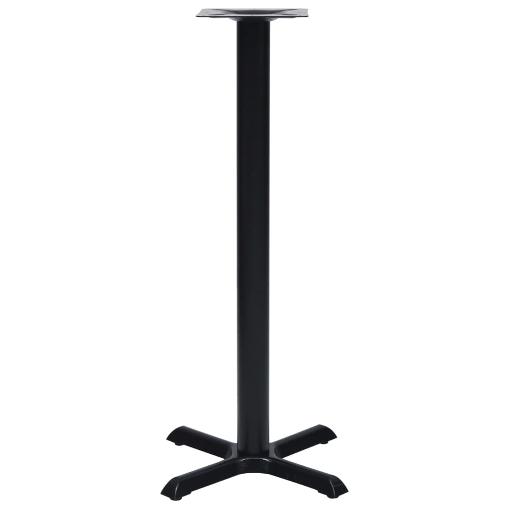 Noga za bistro stol crna 56 x 56 x 107 cm od lijevanog željeza