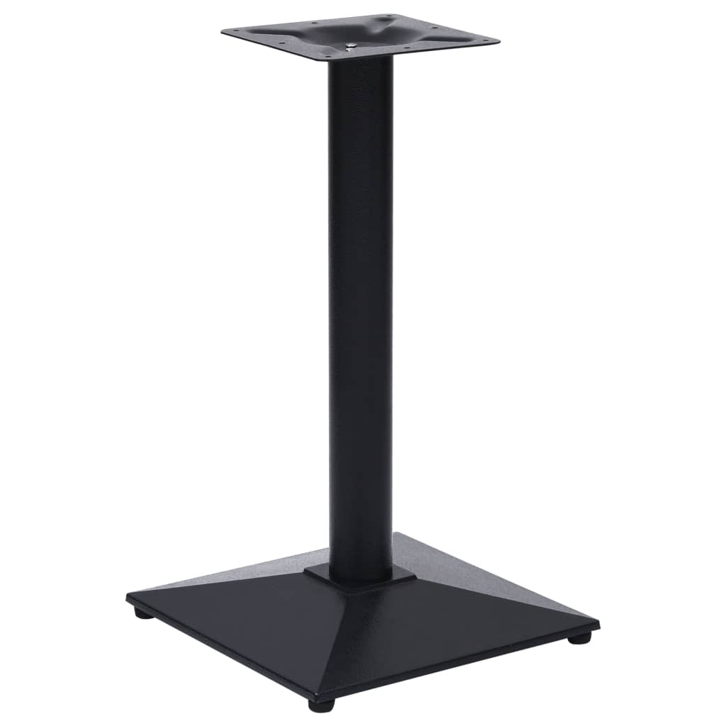 Noga za bistro stol crna 41x41x72 cm od lijevanog željeza