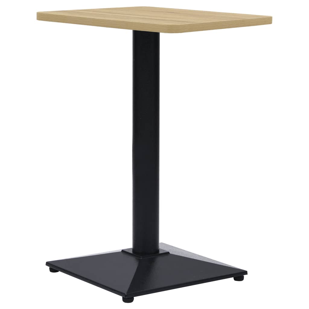Noga za bistro stol crna 41x41x72 cm od lijevanog željeza