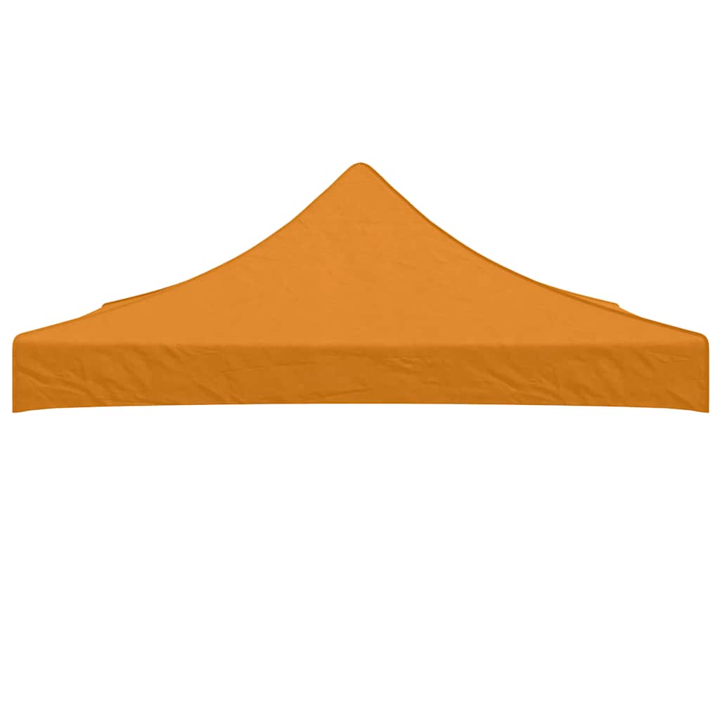 Krov za šator za zabave 3 x 3 m narančasti 270 g/m²