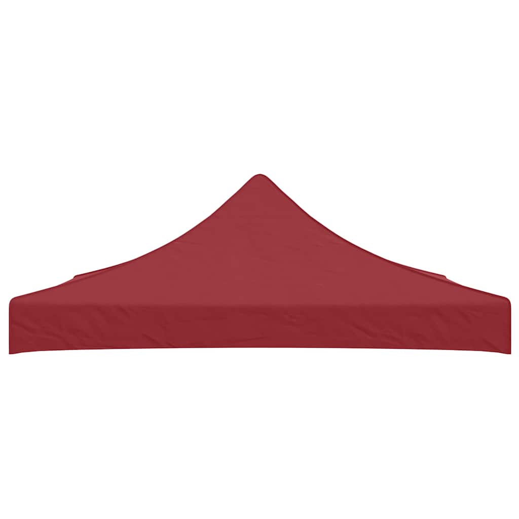 Krov za šator za zabave 3 x 3 m bordo 270 g/m²
