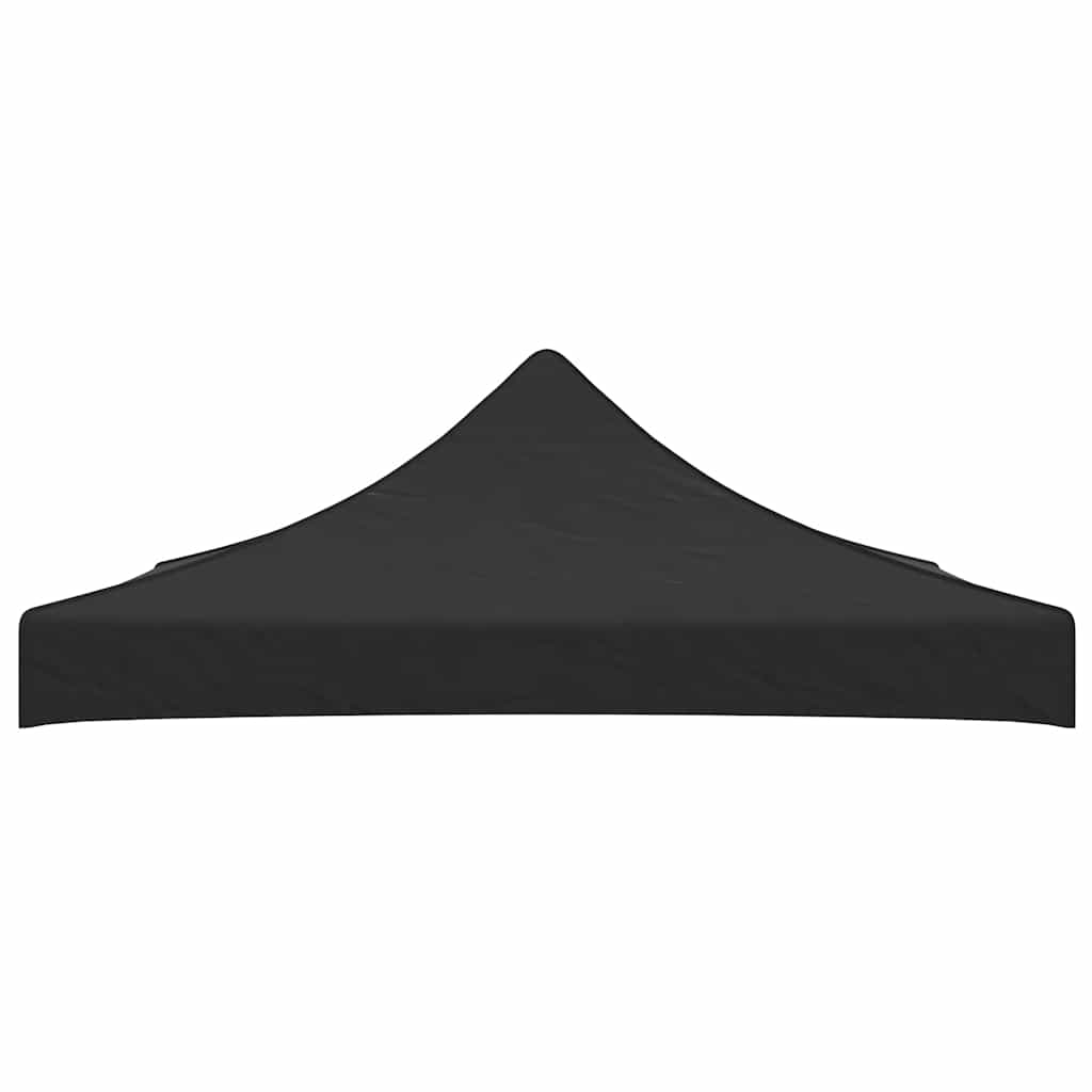 Krov za šator za zabave 3 x 3 m crni 270 g/m²