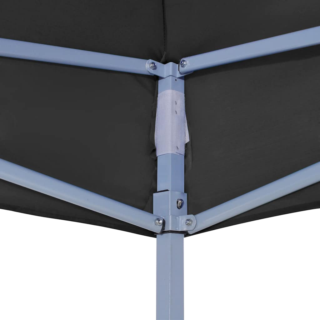 Krov za šator za zabave 3 x 3 m crni 270 g/m²