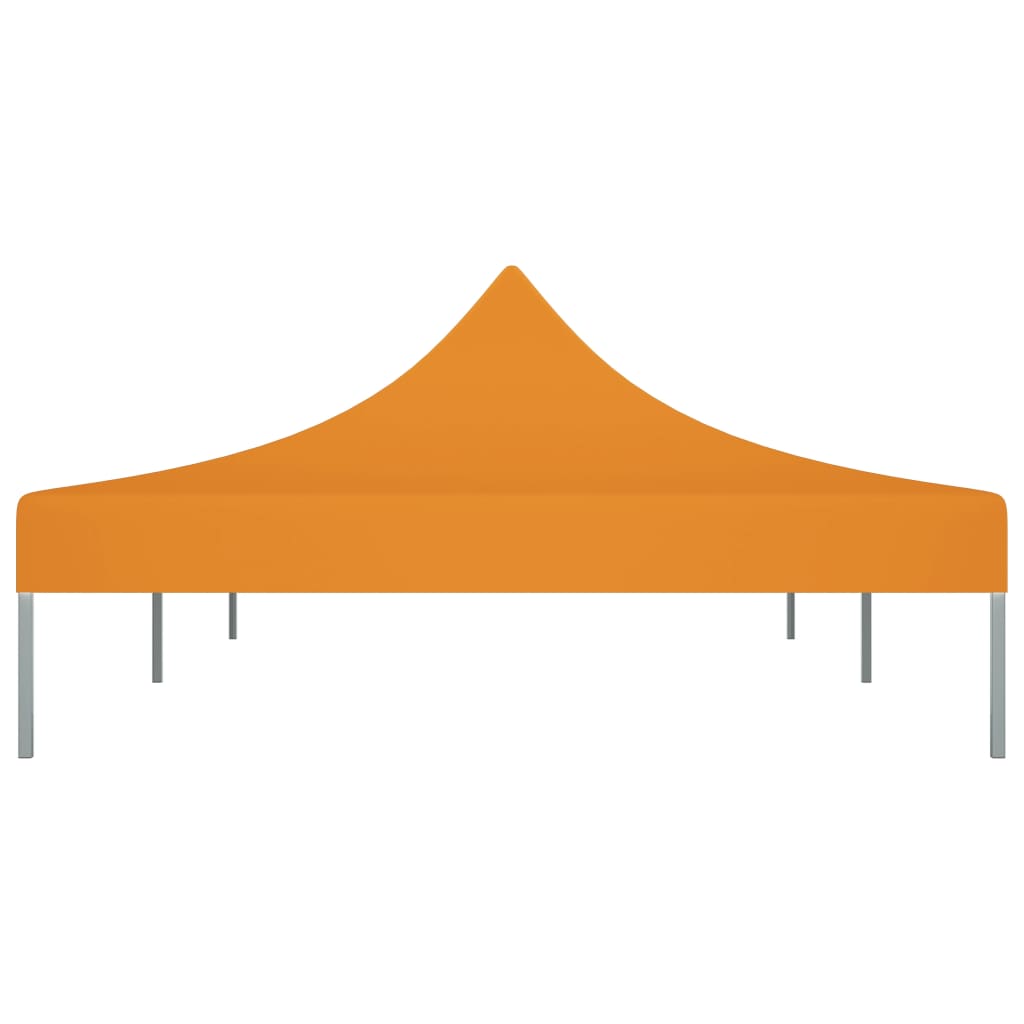 Krov za šator za zabave 6 x 3 m narančasti 270 g/m²