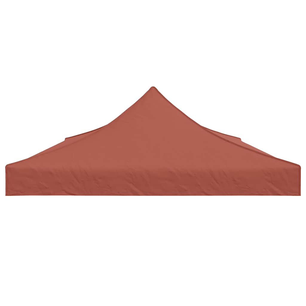 Krov za šator za zabave 6 x 3 m terakota 270 g/m²