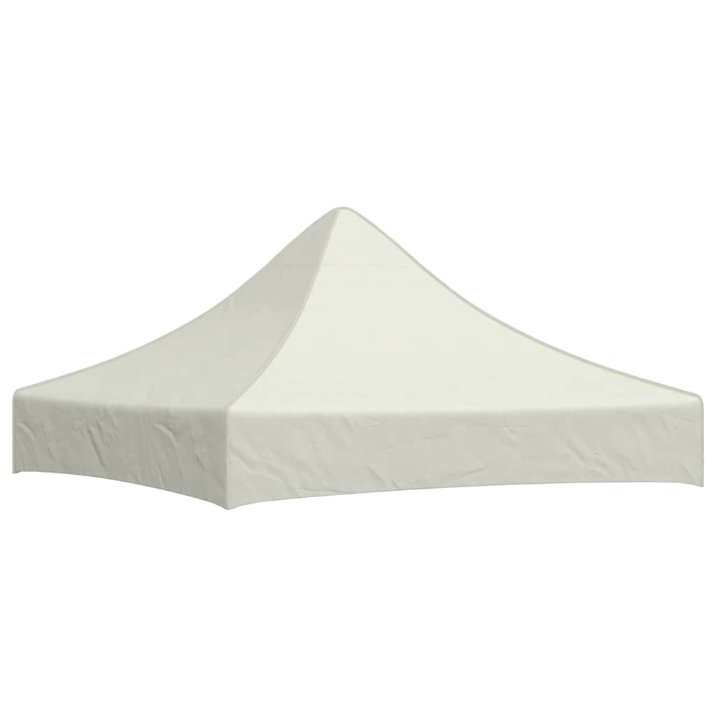 Krov za šator za zabave 2 x 2 m krem 270 g/m²