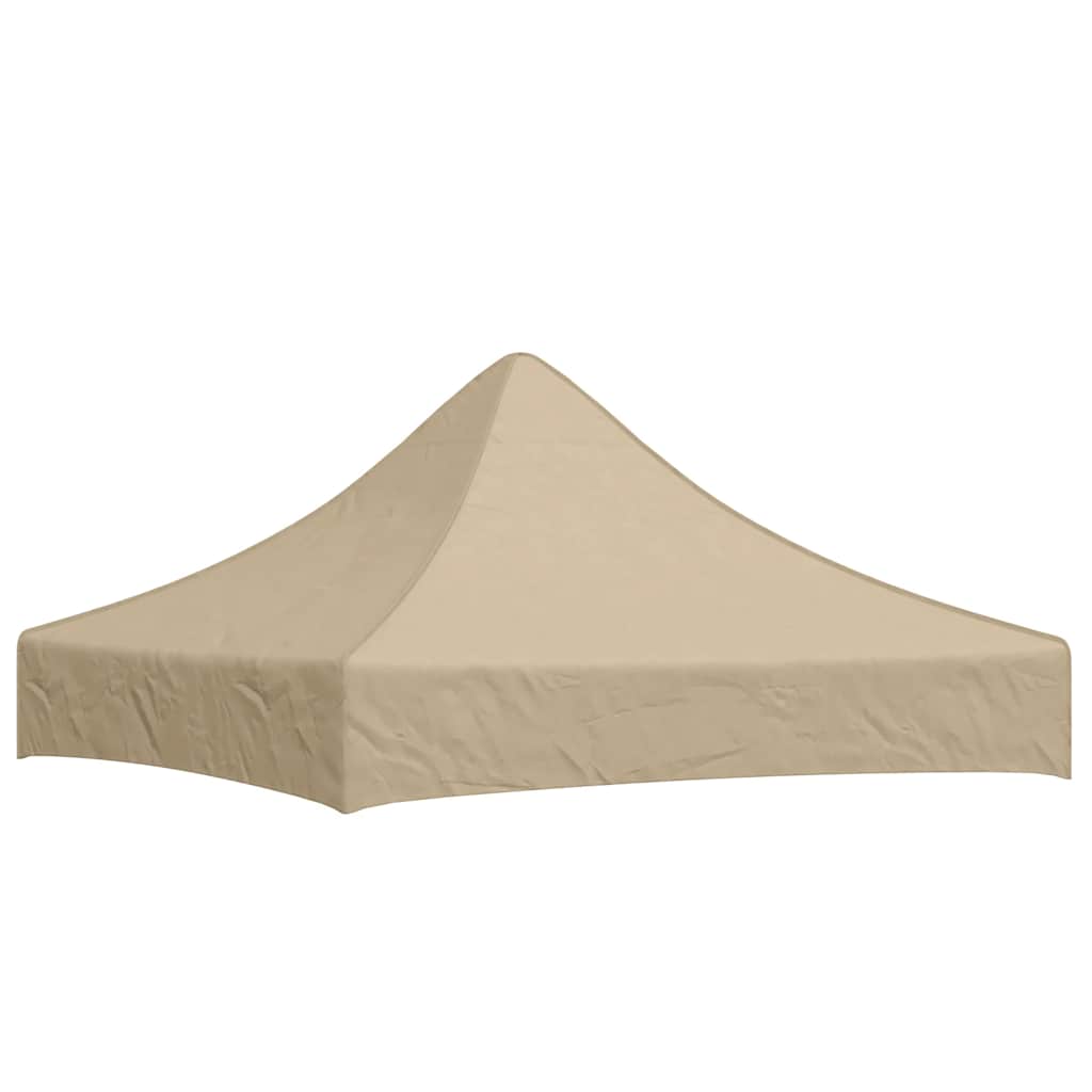 Krov za šator za zabave 2 x 2 m bež 270 g/m²