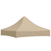 Krov za šator za zabave 2 x 2 m bež 270 g/m²