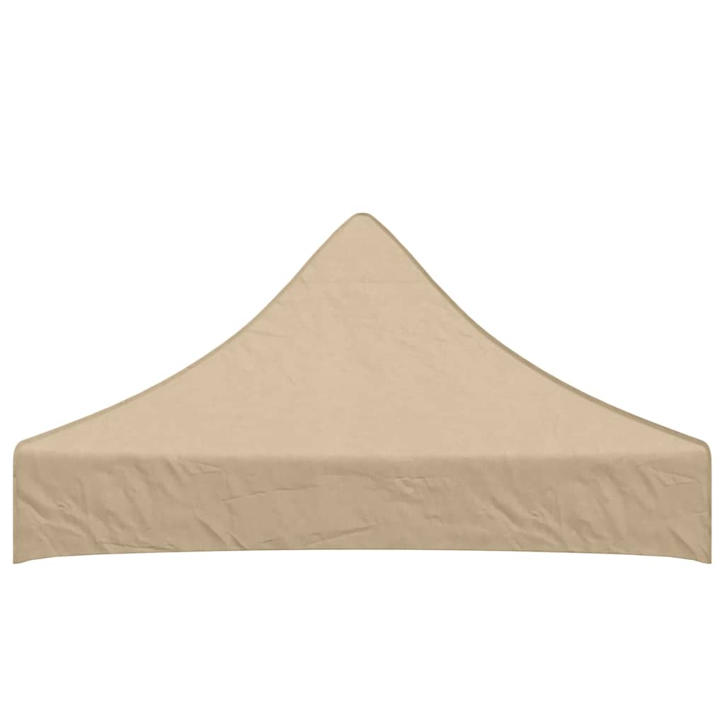 Krov za šator za zabave 2 x 2 m bež 270 g/m²