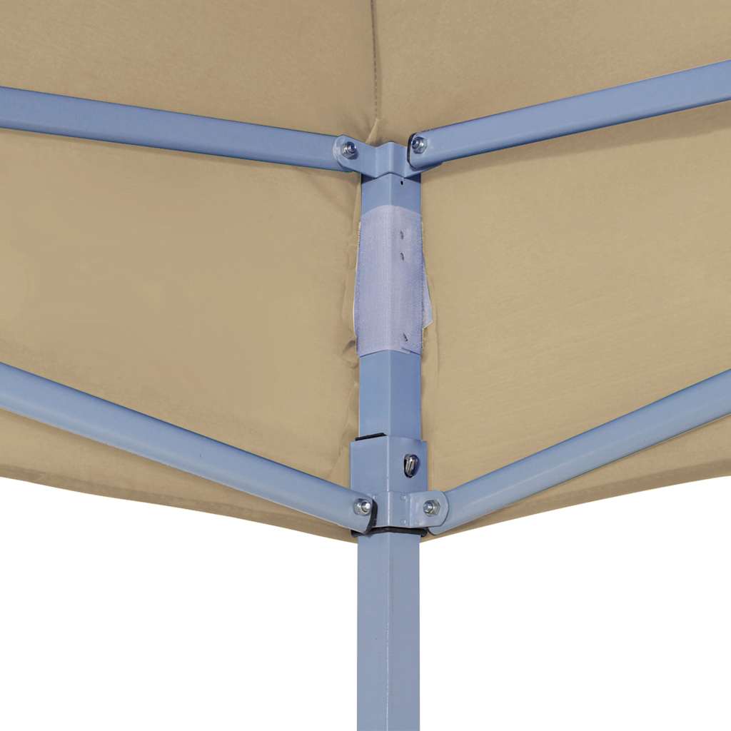 Krov za šator za zabave 2 x 2 m bež 270 g/m²