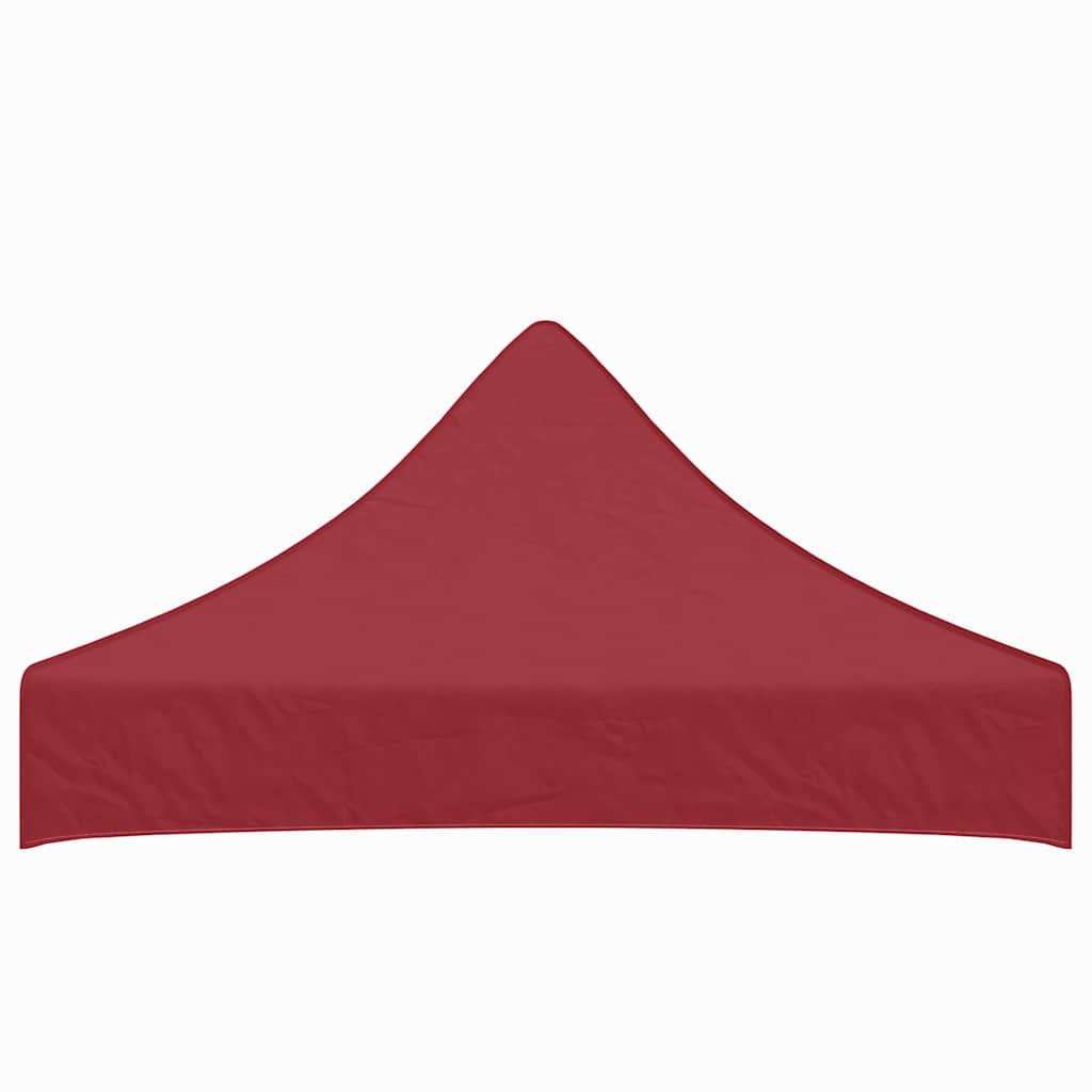 Krov za šator za zabave 2 x 2 m bordo 270 g/m²